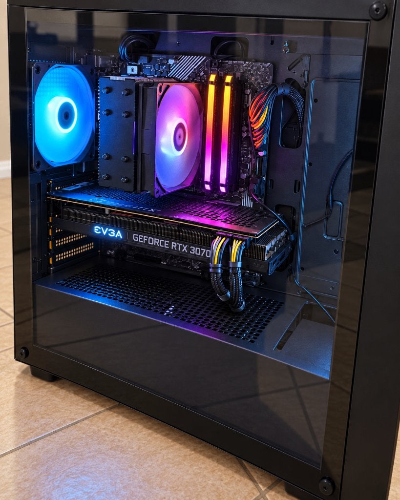 Gaming PC RTX 3070 i5-10400 16GB DDR4, Ophalen, Custom Build, Zo goed als nieuw, Gaming