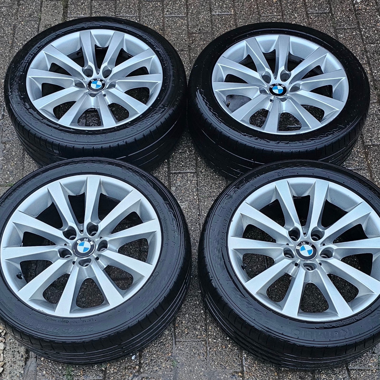 Pneu et jante BMW d'origine 245/45 R18, Enlèvement, 18 pouces, Pneu(s)