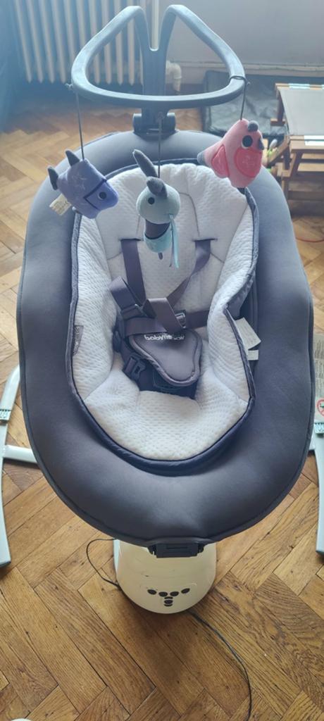 Babymoov fonctionnel, Kinderen en Baby's, Wipstoeltjes, Gebruikt, Schommelstoel, Overige merken, Met gordel(s) of riempje(s), Verstelbaar