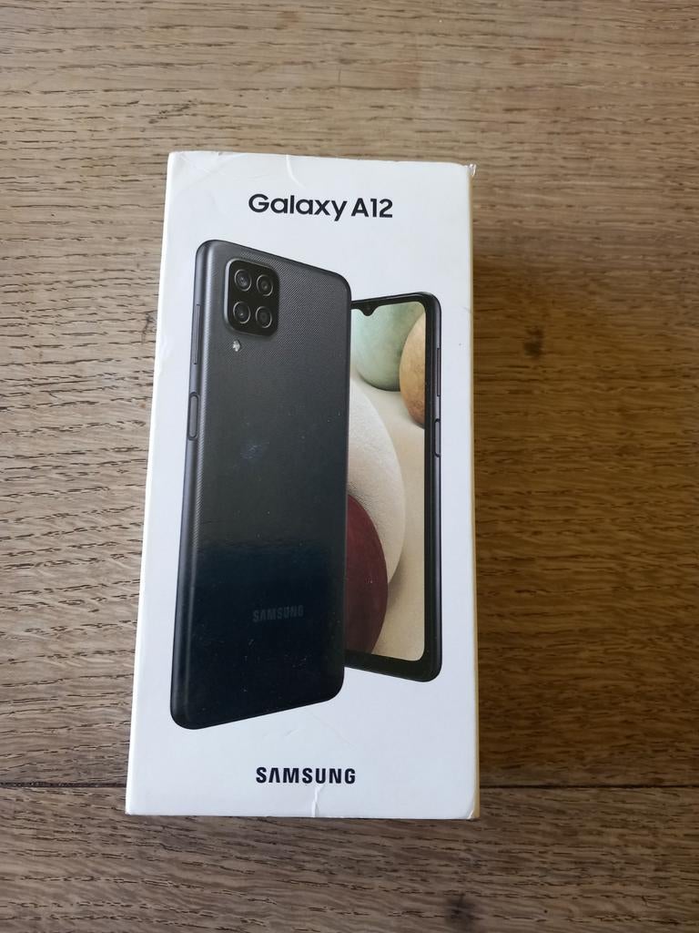 Samsung Galaxy A12 noir, Télécoms, Téléphonie mobile | Apple iPhone, Avec simlock (verrouillage SIM), 128 GB, Autres modèles, Enlèvement