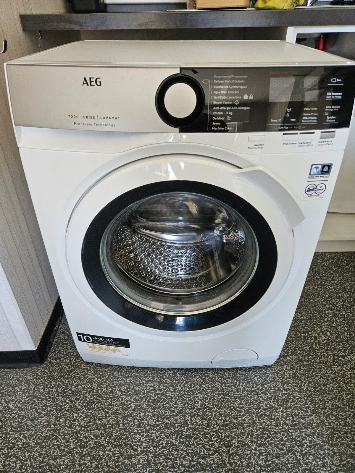 Wasmachine, Elektronische apparatuur, Ophalen
