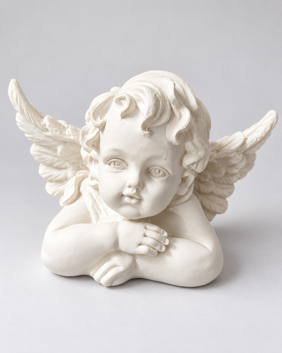 Chérubin / petit ange décoratif blanc, Enlèvement