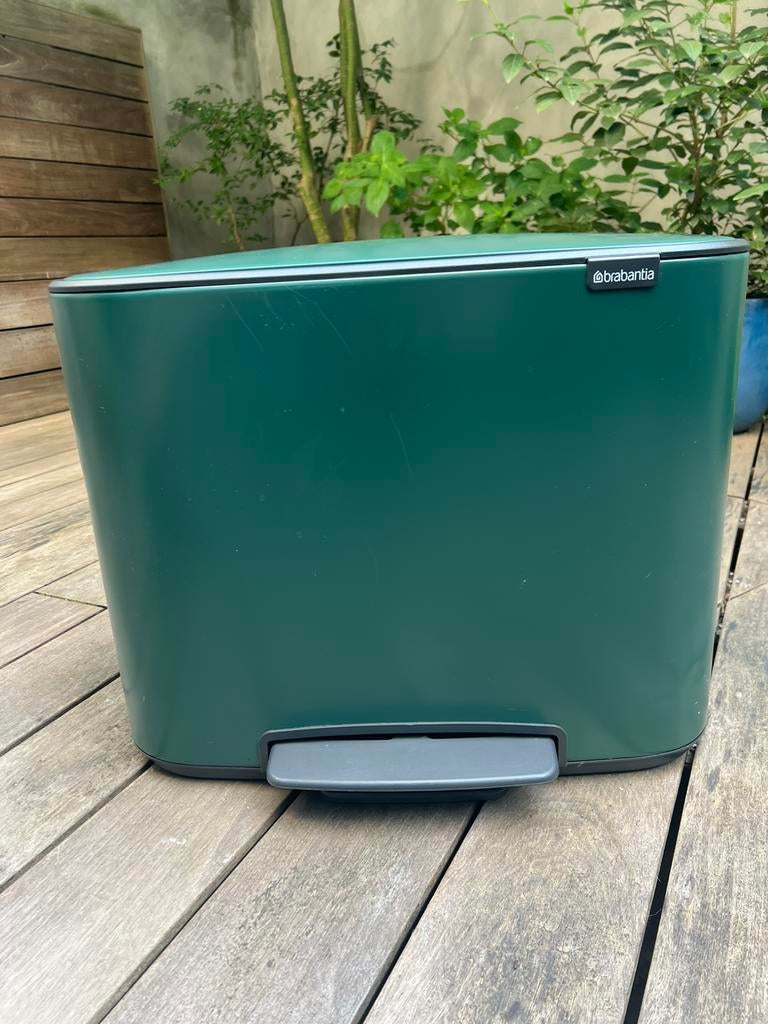 Brabantia Bo pedaalemmer, Ophalen, Gebruikt, Met pedaal, Metaal