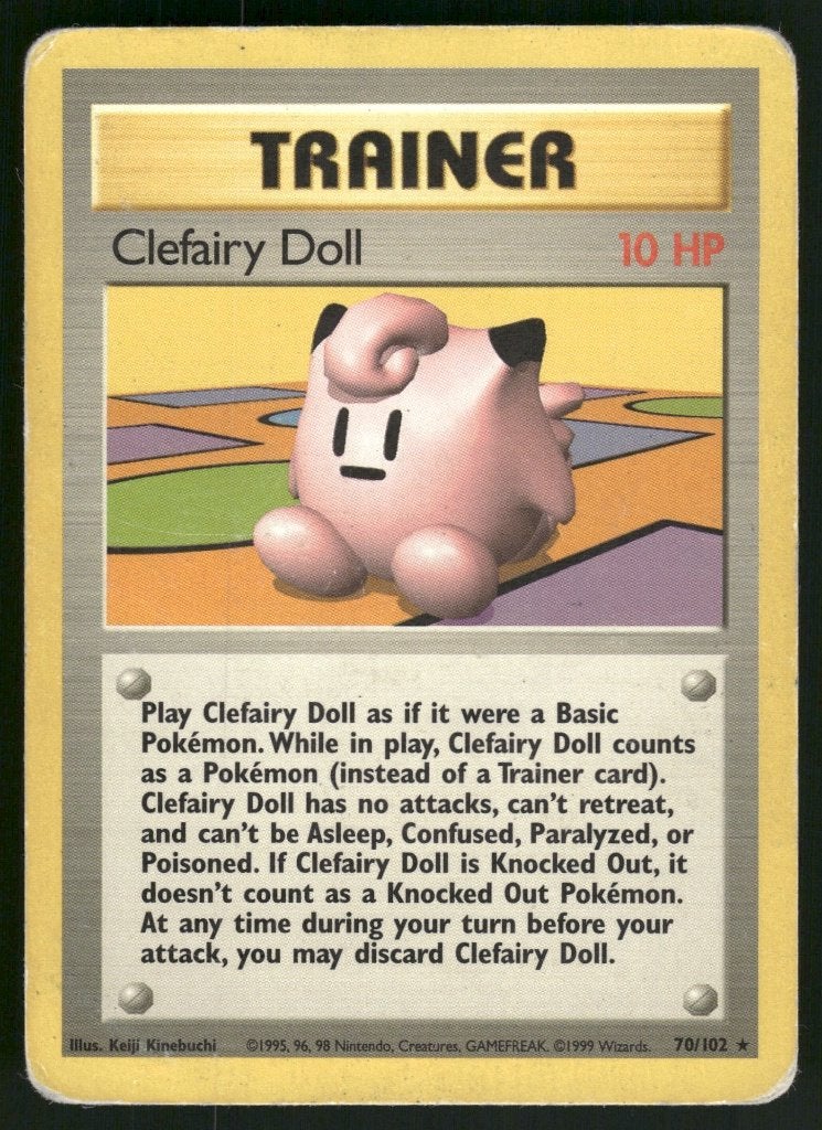Clefairy Doll 70/102 - Base (NM), Verzenden, Gebruikt