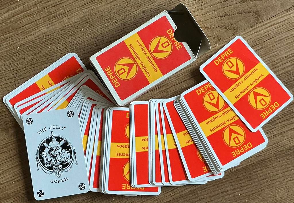 Ancien jeu de cartes VOEDERS DEPRE, Enlèvement ou Envoi, Comme neuf, Carte(s) à jouer