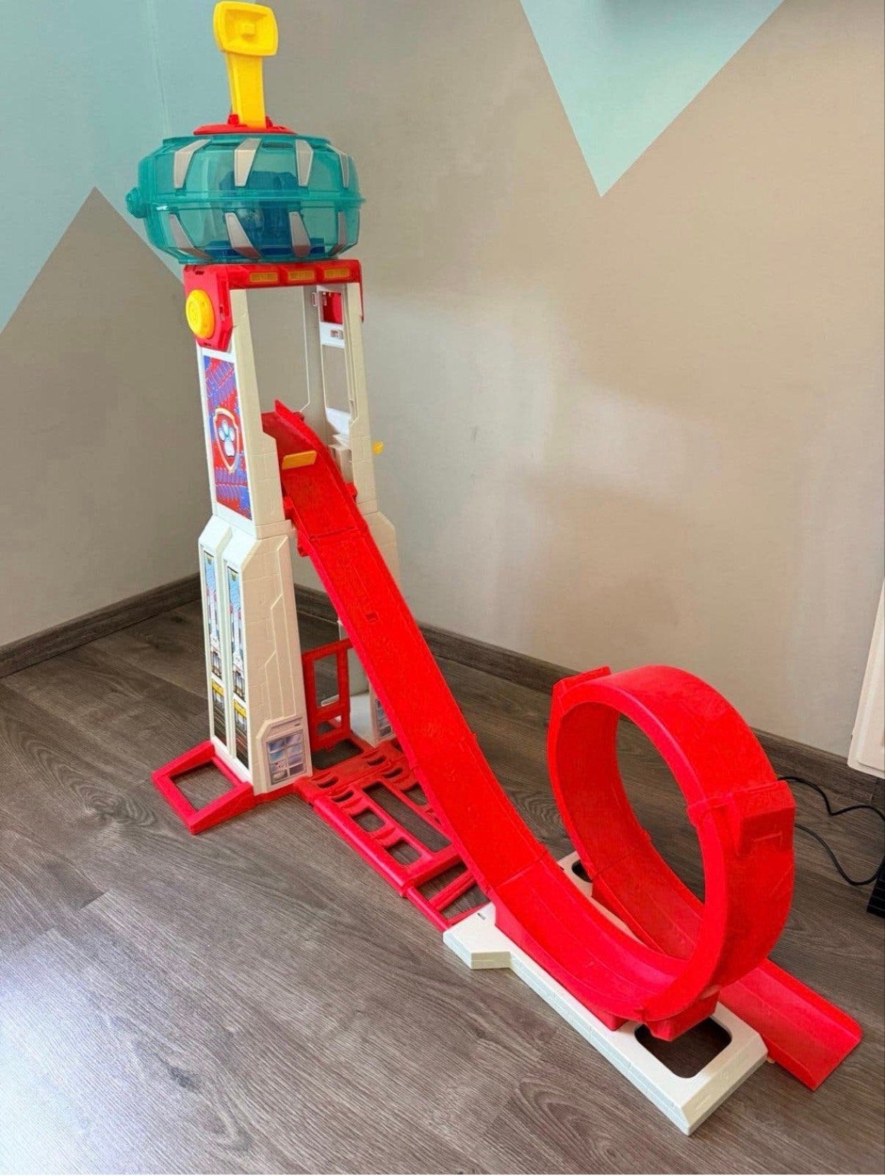 Paw patrol monster truck baan., Kinderen en Baby's, Ophalen, Zo goed als nieuw, Racebaan