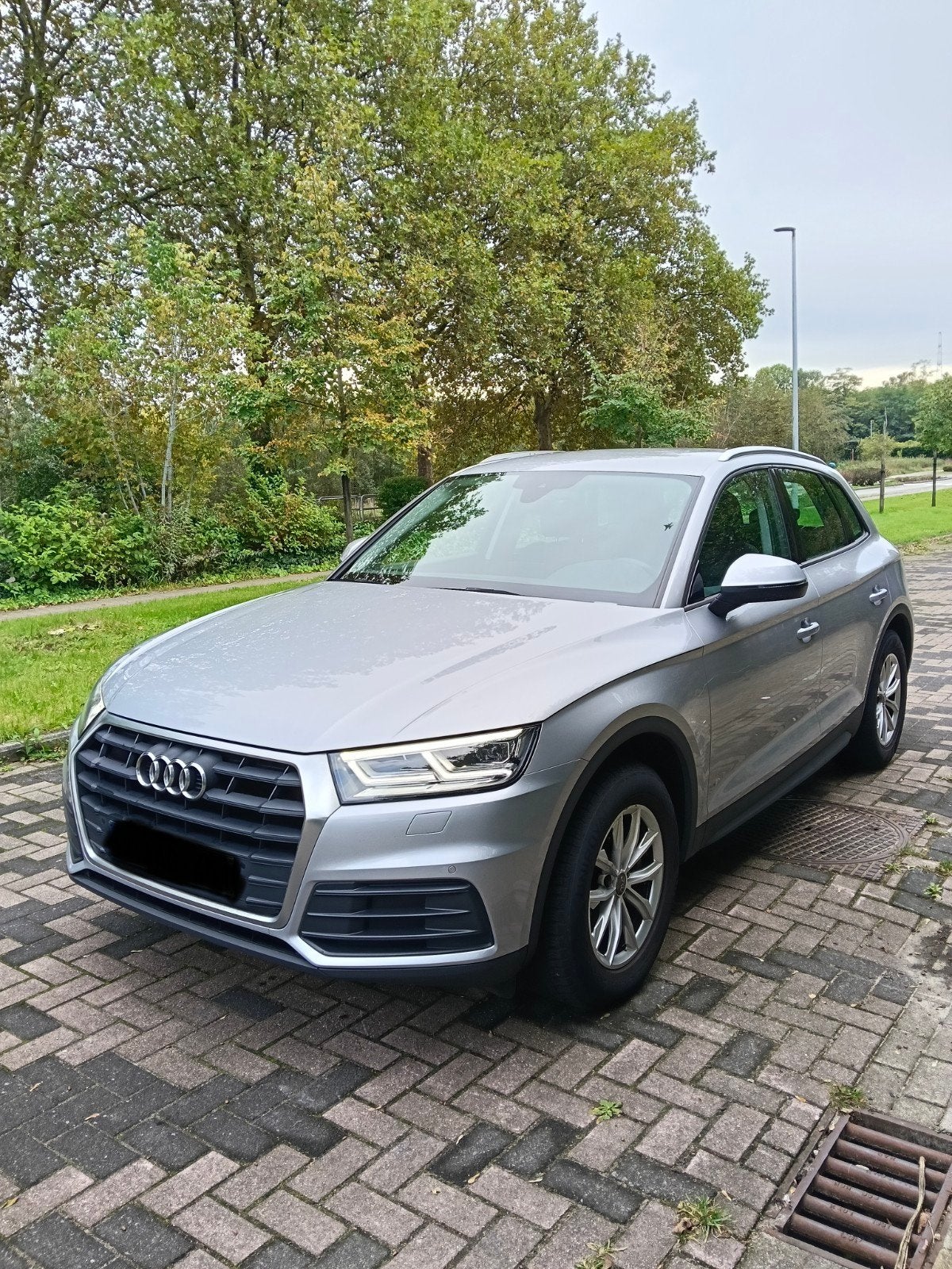 Audi Q5 2.0 TDI S tronic Automatic Mild Hybrid - 1ère utilis, Autos, Argent ou Gris, Achat, Euro 6, Q5