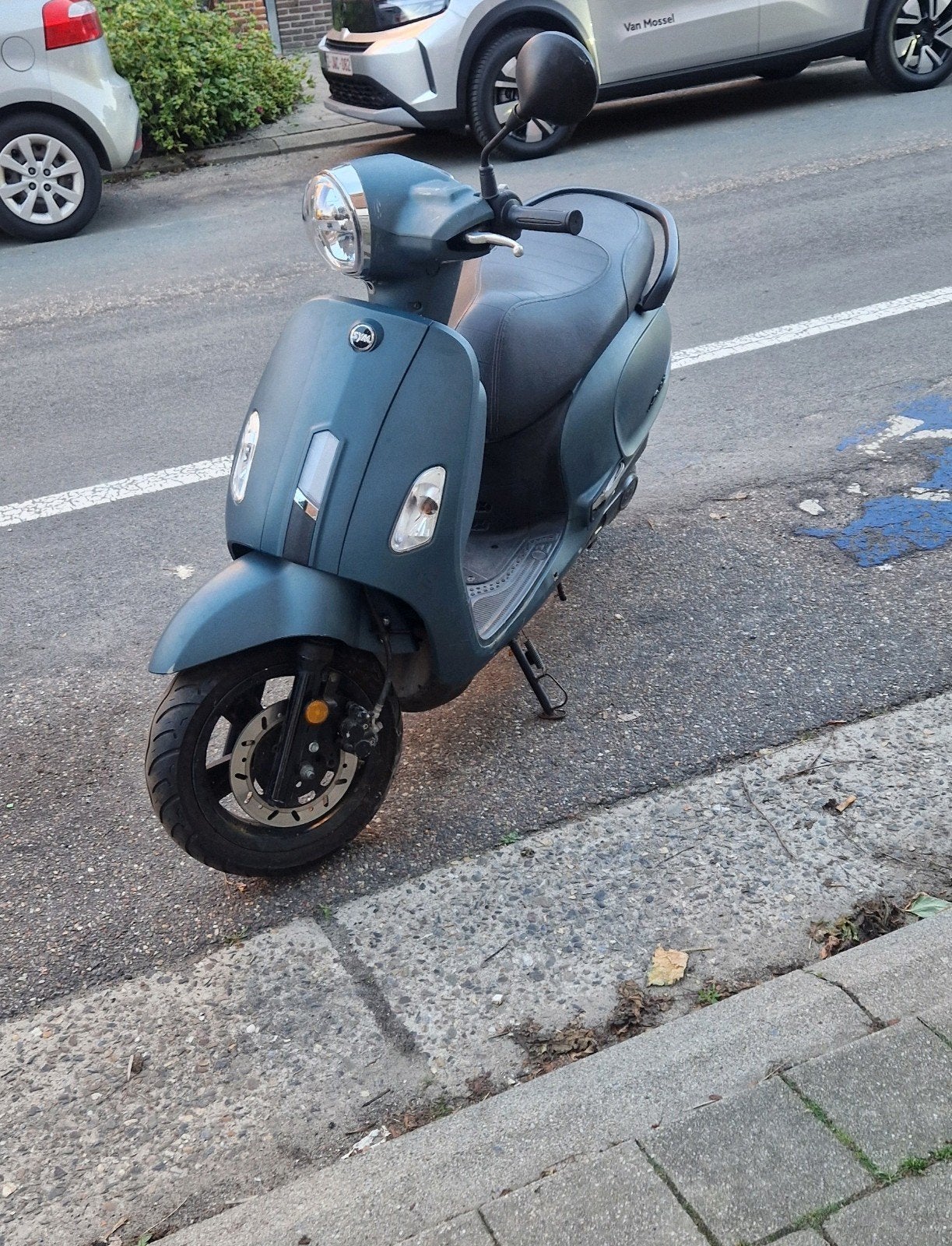 sym fiddle 4 klasse A, Fietsen en Brommers, Ophalen, Gebruikt, Klasse A (25 km/u), Benzine