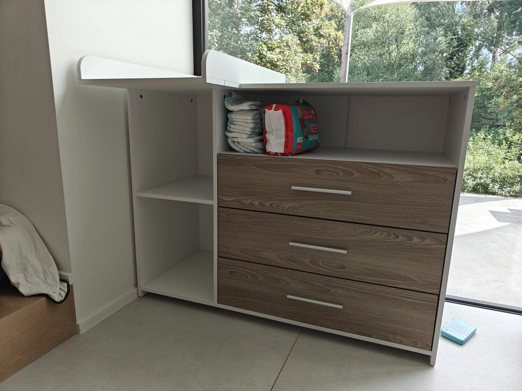 verzorgingstafel IKEA 'Born Lucky', Huis en Inrichting, Ophalen, Gebruikt
