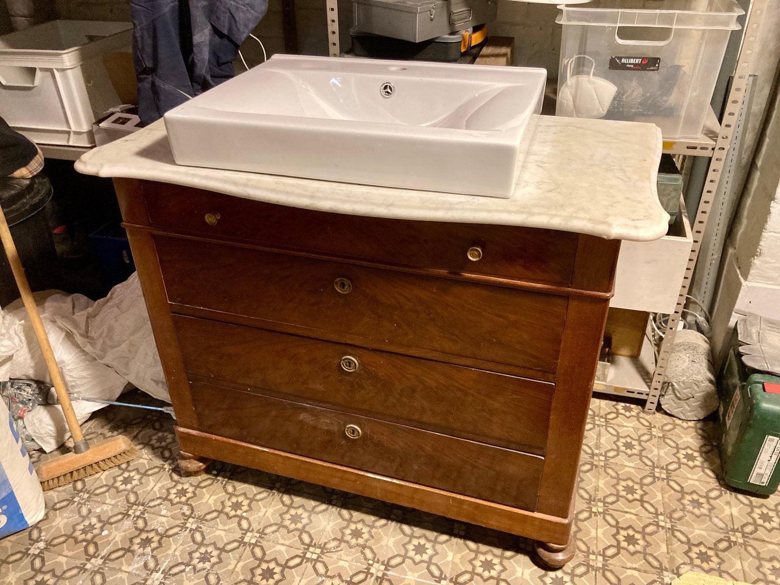 Meuble lavabo, Enlèvement, Comme neuf, Meuble lavabo