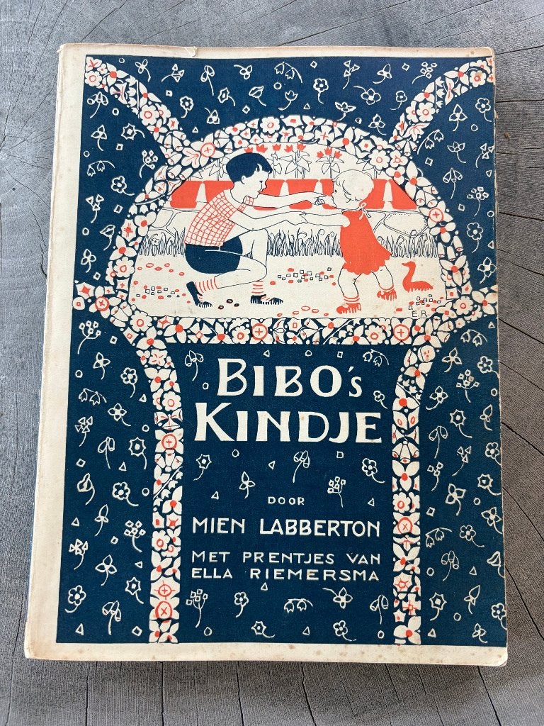 Bibo’s kindje – Mien Labberton oud geïllustreerd kinderboek, Boeken, Ophalen of Verzenden, Gelezen, Sprookjes