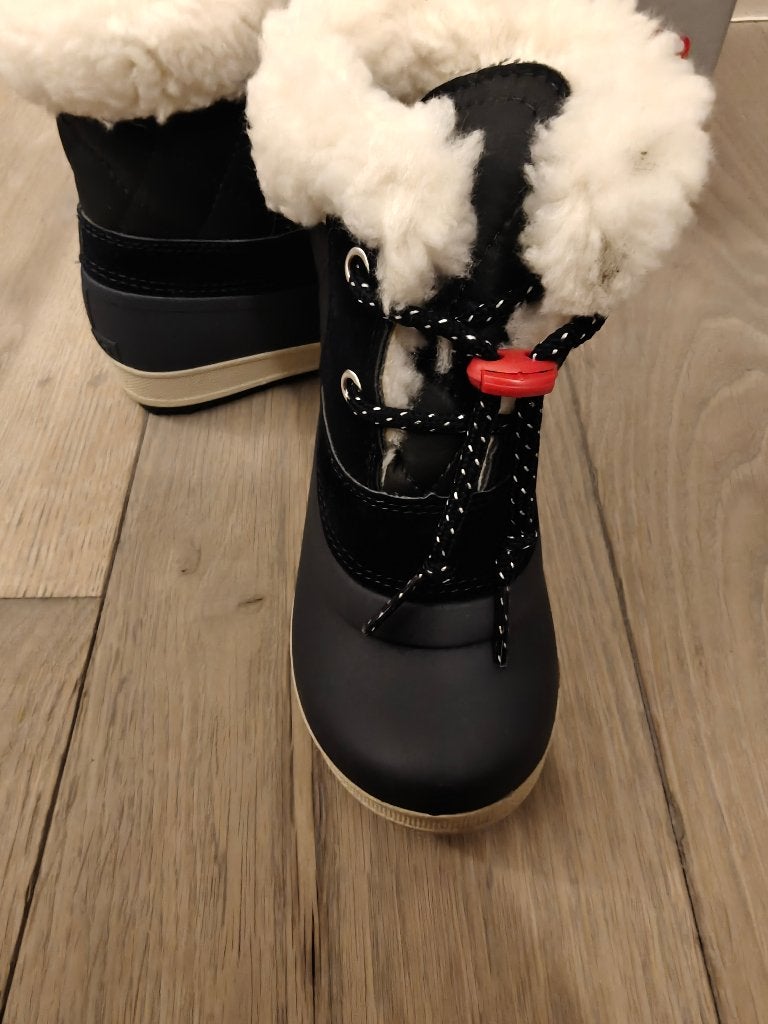 Olang winterboots / snowboots zwart – warme teddyvoering, Kinderen en Baby's, Jongen of Meisje, Schoenen, Ophalen of Verzenden