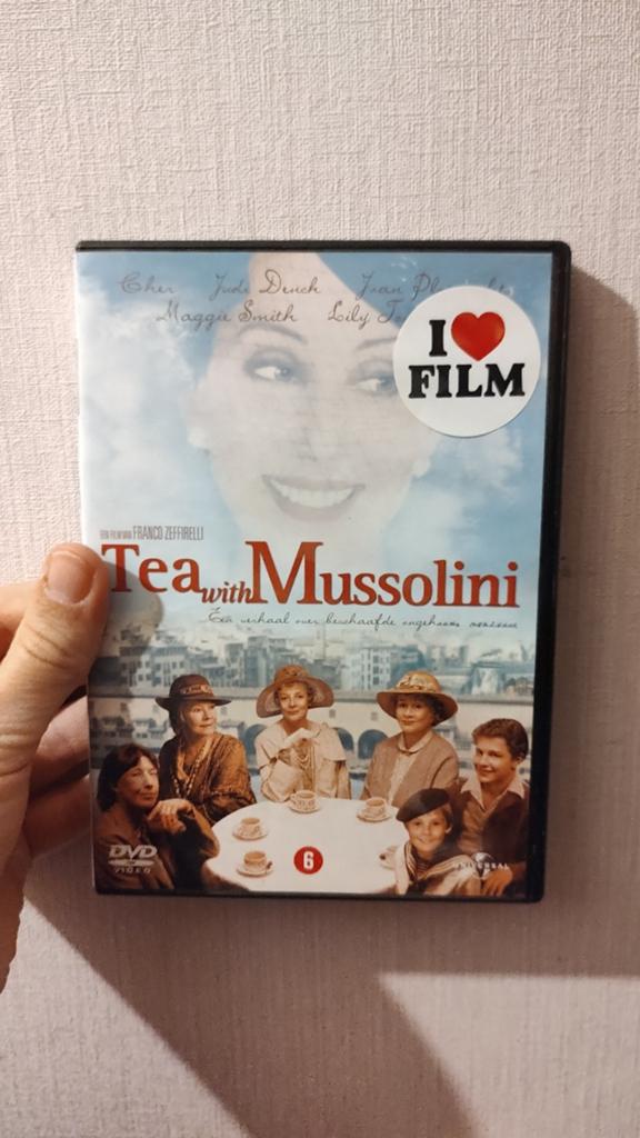 Tea with Mussolini, Cd's en Dvd's, Dvd's | Klassiekers, Zo goed als nieuw, Drama, Vanaf 6 jaar, Ophalen of Verzenden