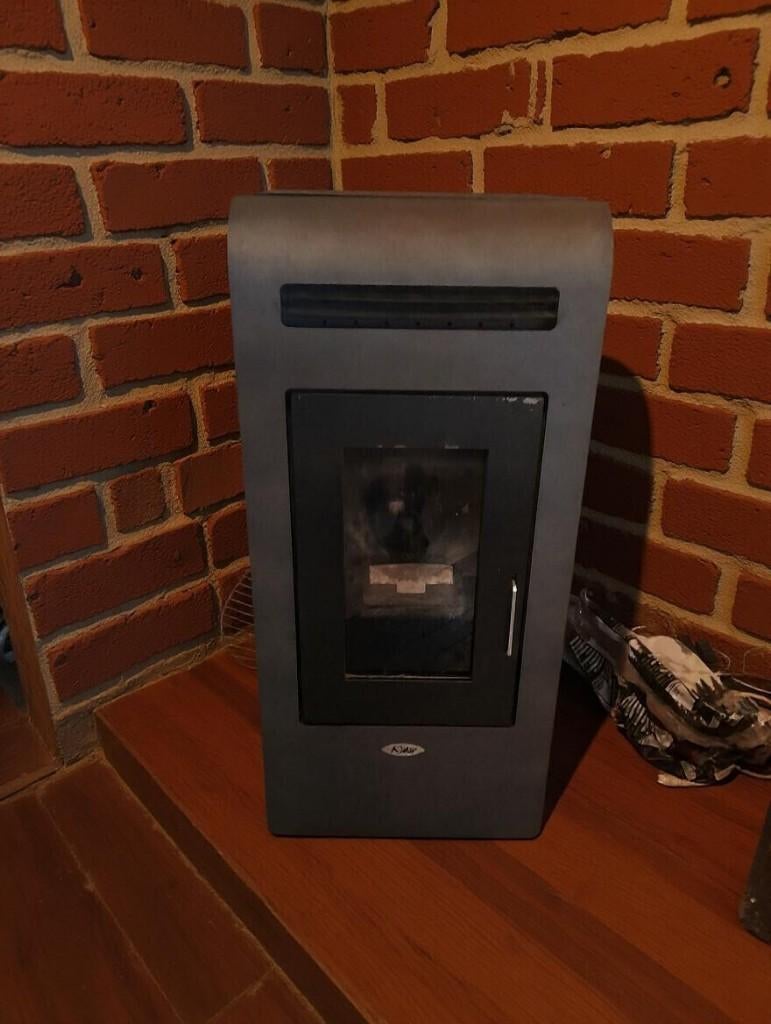 poêle pellet 16kw, Enlèvement, Utilisé, Autres carburants, Poêle à granulés