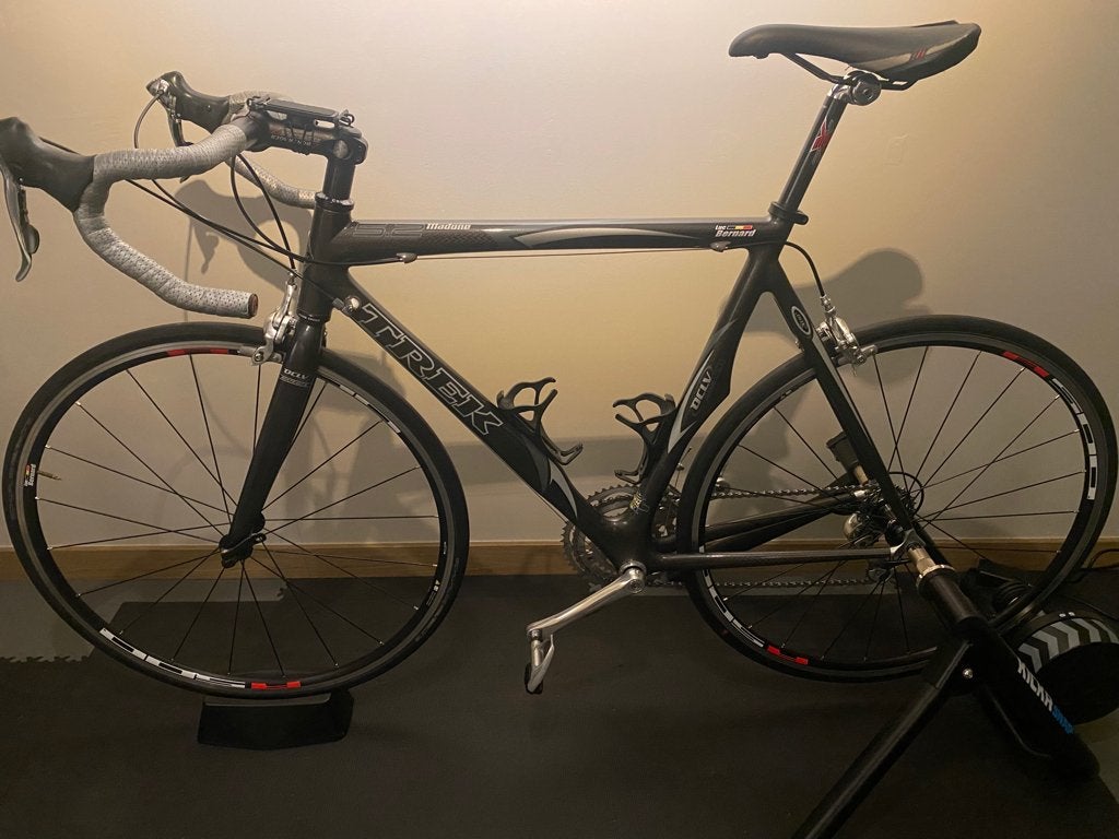 Trek Madone 5.2 (2005), Carbon, Meer dan 20 versnellingen, 53 tot 57 cm, Ophalen