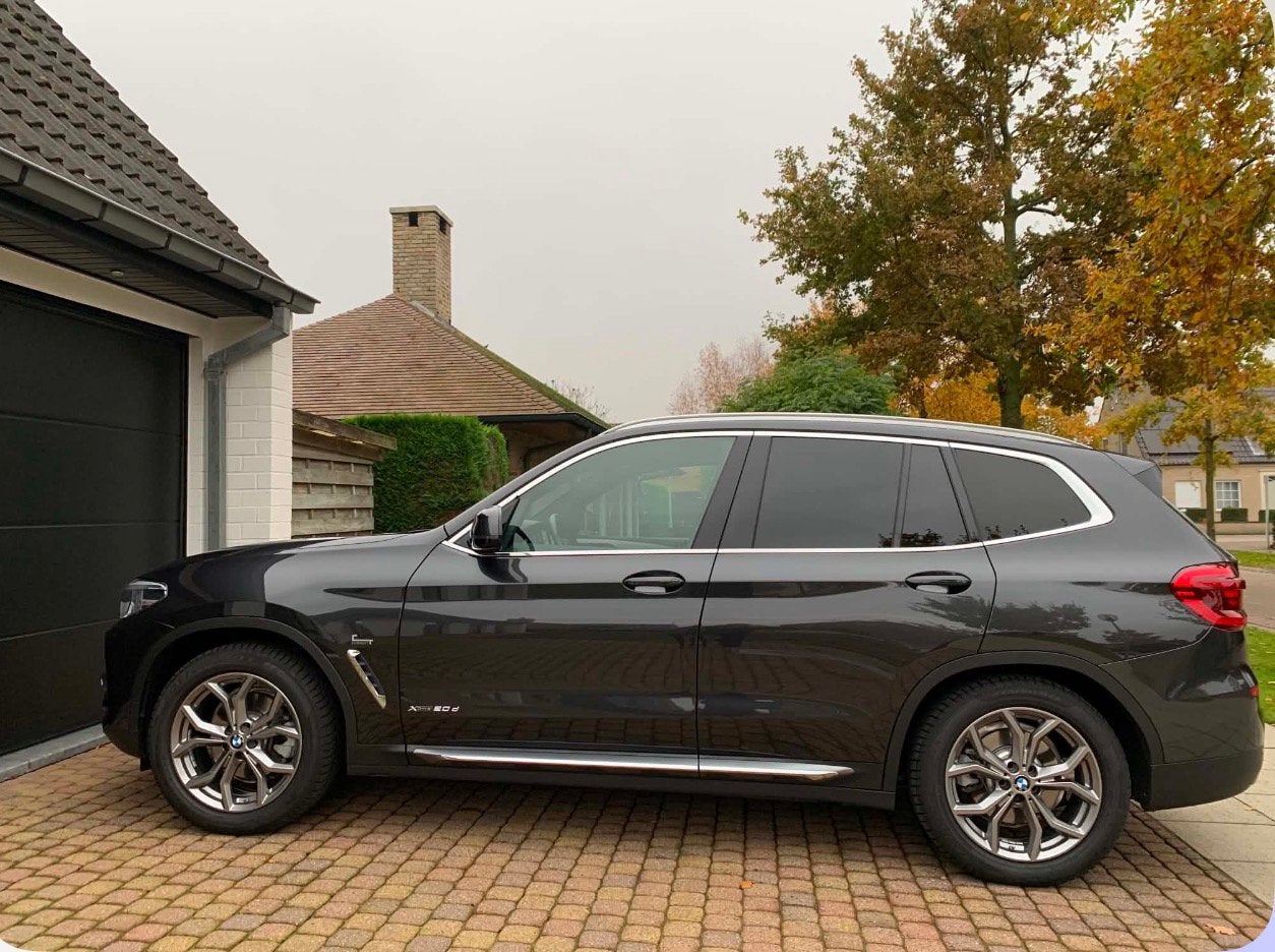 Bmw X3  Set winterwielen, Autos : Pièces & Accessoires, Pneus & Jantes, Pneus et Jantes, Pneus hiver, Utilisé, 19 pouces