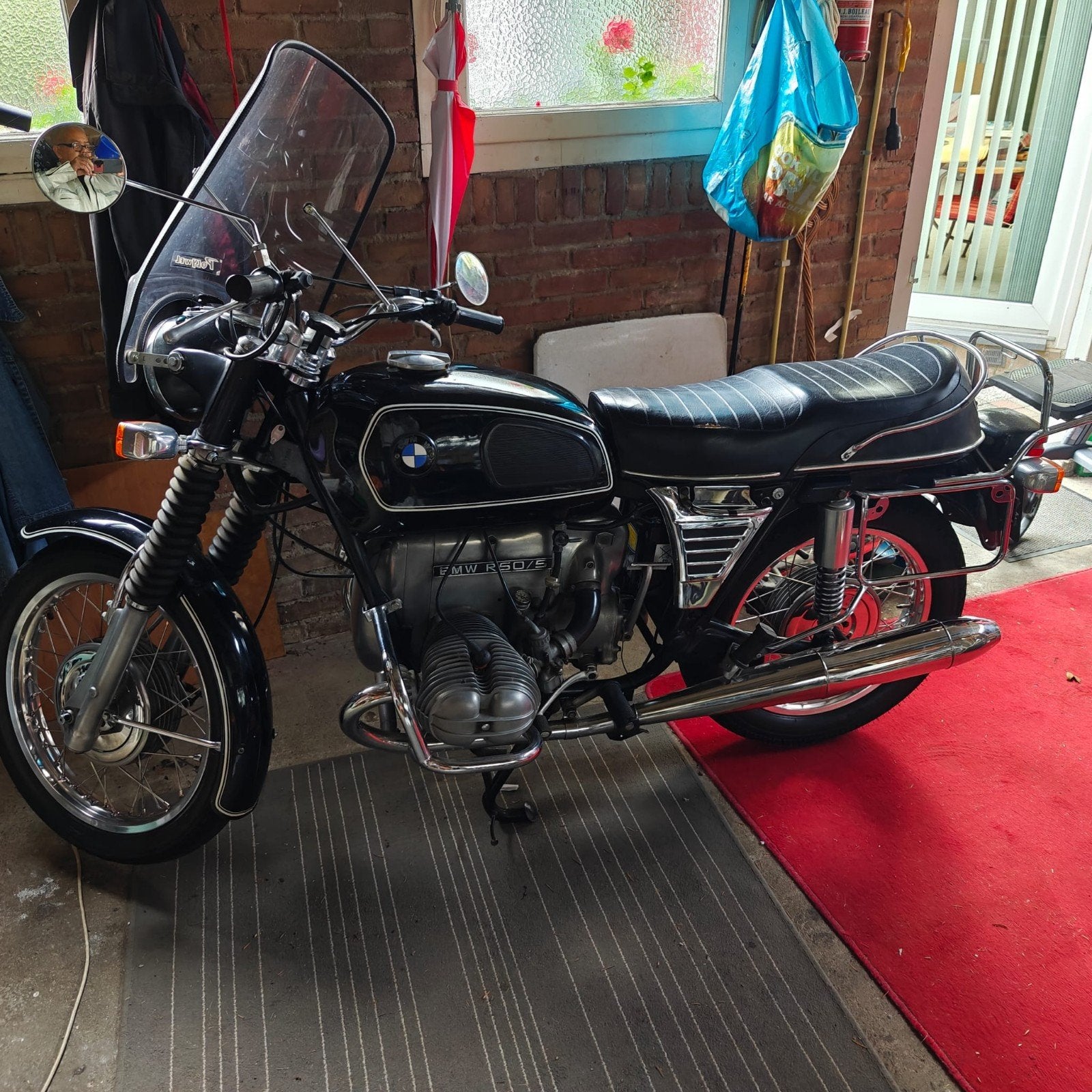 BMW R50 oldtimer 1973, Permis Moto A, Tourisme, Occasion, 2 cylindres