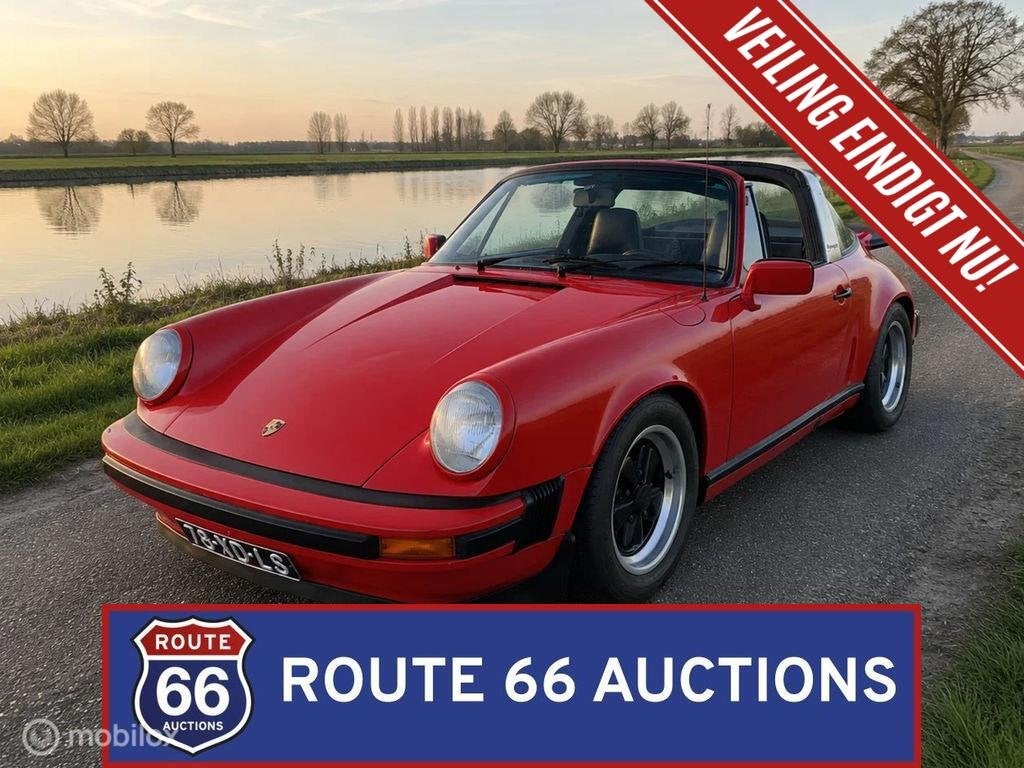 Porsche 911 Targa | 1974 | Route 66 Auctions, Autos, Achat, Entreprise, Boîte manuelle, Autre carrosserie