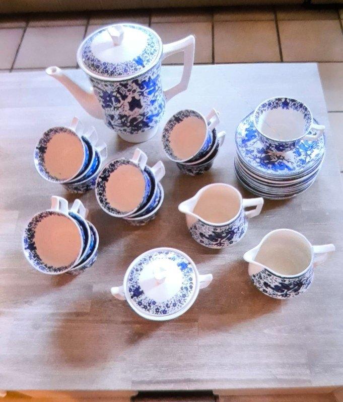 service à cafe, Enlèvement, Comme neuf, Porcelaine