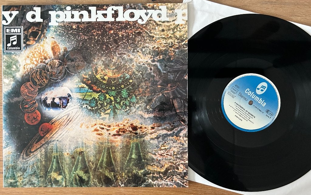 PINK FLOYD - A saucerful of secrets ( LP; DMM; NMINT ), LP, Reissue, Ophalen of Verzenden, Zo goed als nieuw