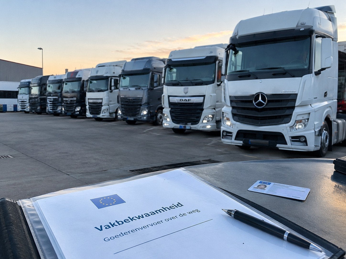 Vakbekwaamheidsattest goederenvervoer te huur, Offres d'emploi