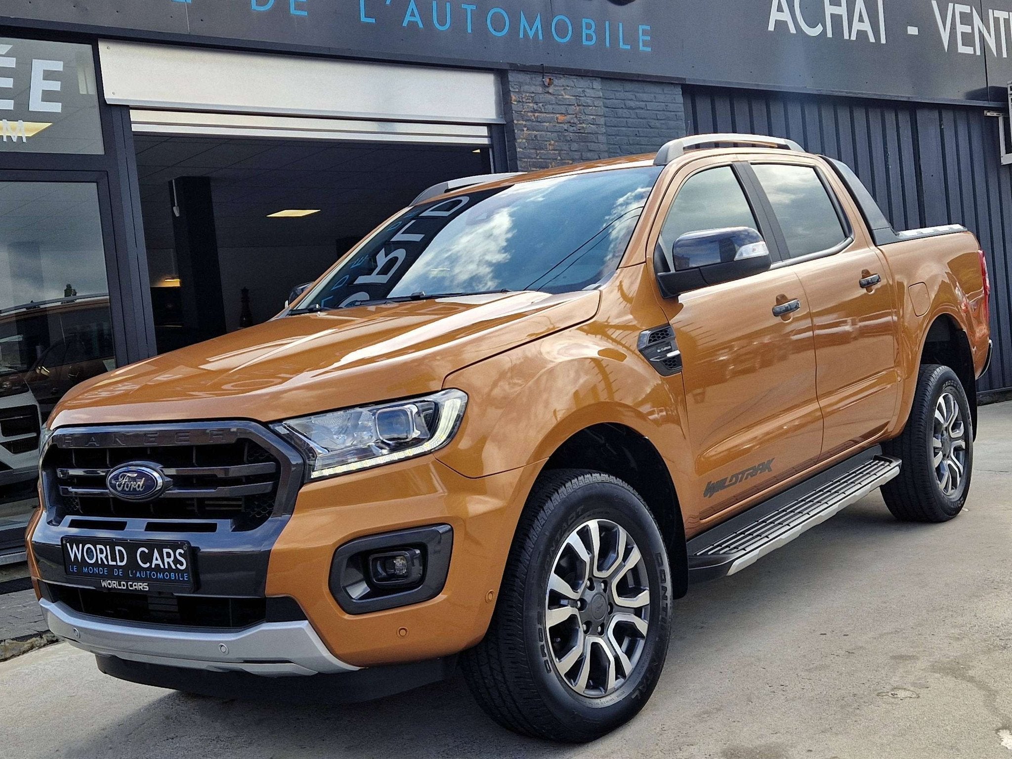 Ford Ranger 2.0 BiT EcoBlue Wildtrak - TVAC / BTWin - BOITE, Auto's, Automaat, 4 deurs, 3270 kg, Gebruikt