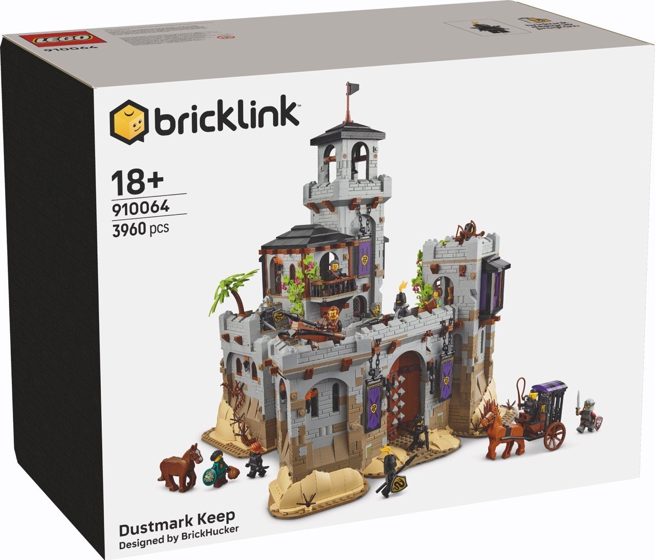 Lego Bricklink 910064 Dustmark Keep, Enlèvement ou Envoi, Comme neuf, Lego