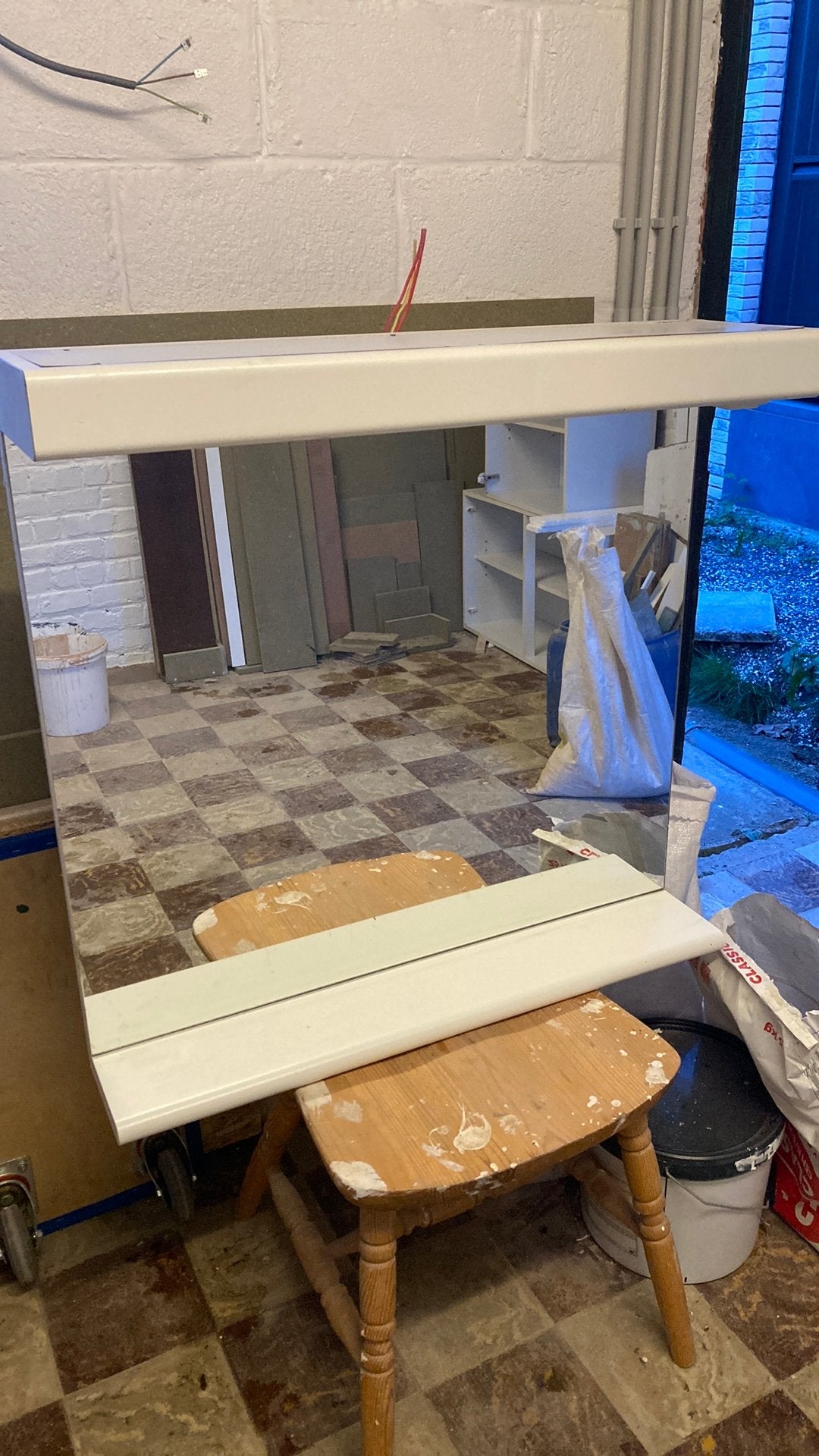 Armoire à glace avec spots pour la salle de bain, Maison & Meubles, Armoire à miroir, Moins de 25 cm, Moins de 100 cm, Enlèvement