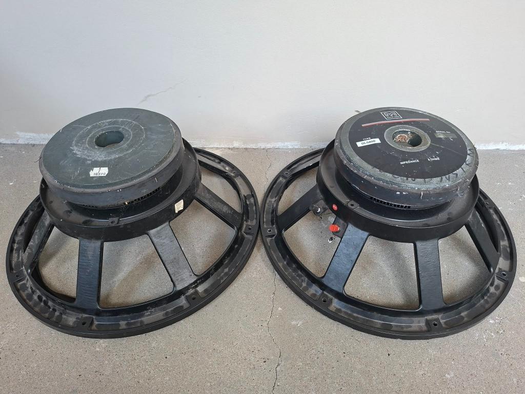 2 x 18 inch rcf/martin audio, Ophalen, Niet werkend, 120 watt of meer, Subwoofer