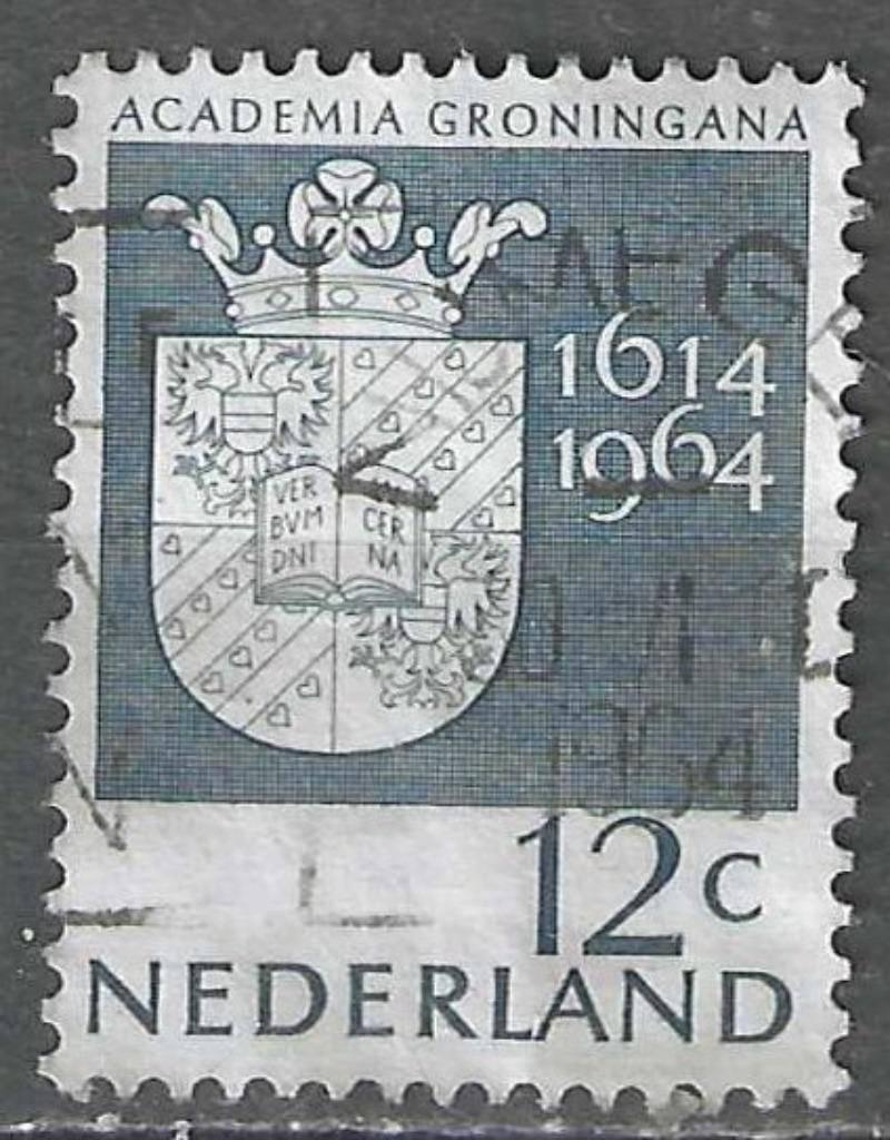 Nederland 1964 - Yvert 796 - Universiteit Groningen (ST), Postzegels en Munten, Postzegels | Nederland, Verzenden, Gestempeld