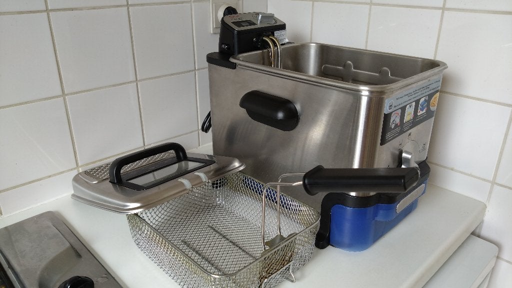 Tefal Oleoclean Friteuse, Electroménager, Friteuses, 2 à 3 litres, Enlèvement, Comme neuf, Pan intérieur amovible