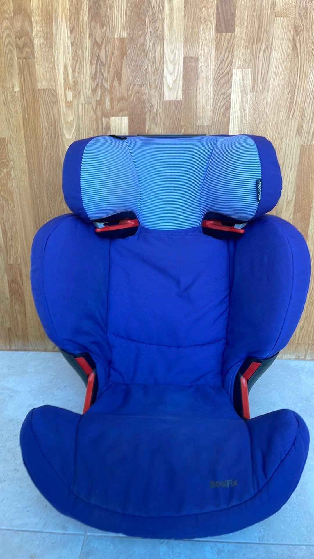 autostoel maxi cosi rodi fix air protect blauw, Ophalen, Gebruikt, 15 t/m 36 kg, Isofix