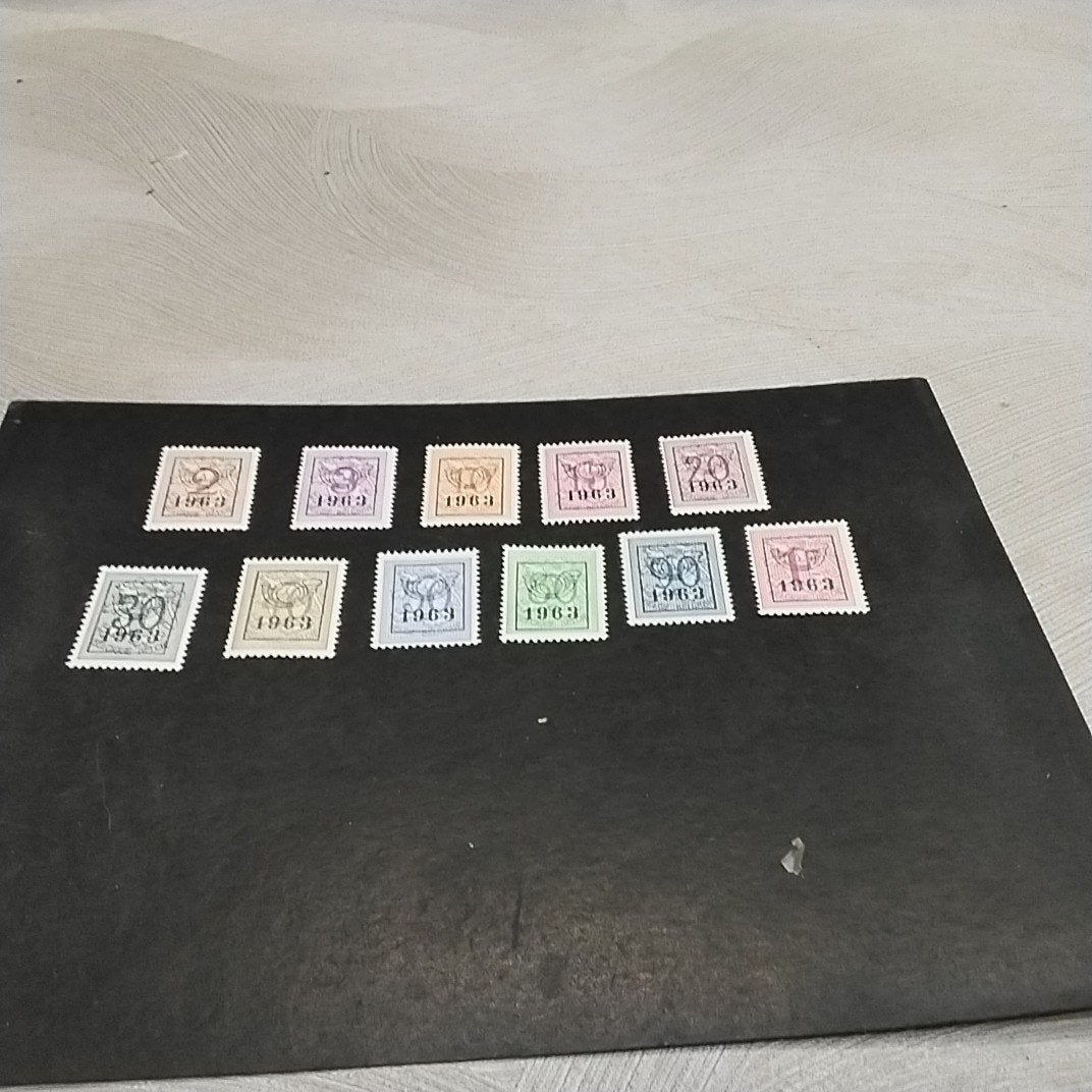 BELGIE Preo 736/746 postfris met cote 24,00 €, Postzegels en Munten, Ophalen of Verzenden, Postfris