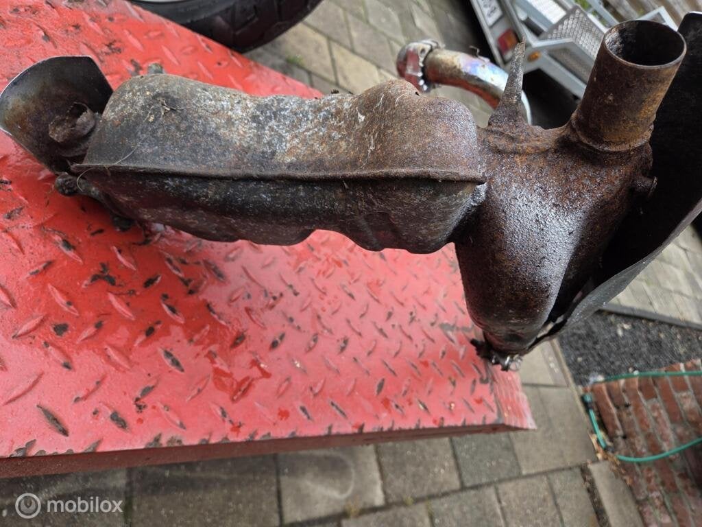 Honda VT500C Shadow 1983/1986 Uitlaat balanspot, Motoren, Honda, Gebruikt, Japan, Retro-only@kpnmail.nl