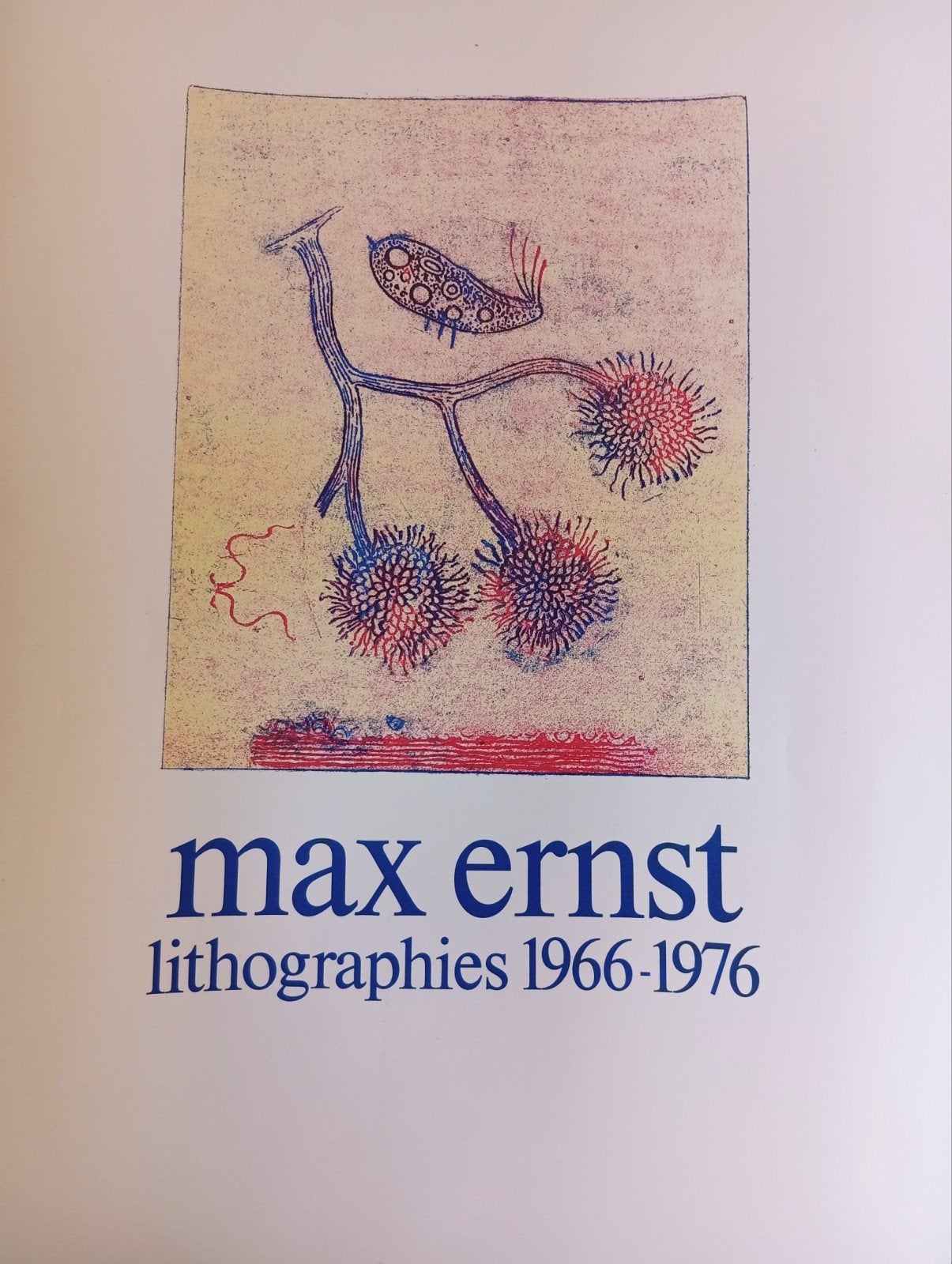 Max Ernst. Centre Georges Pompidou. Linosnede, Linosnede