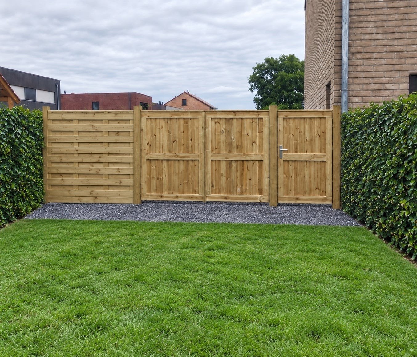 Schutting, Tuin en Terras, Ophalen of Verzenden, Hout