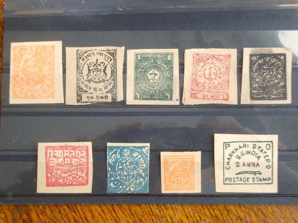 Oude Indische postzegels., Postzegels en Munten, Ophalen, Postfris
