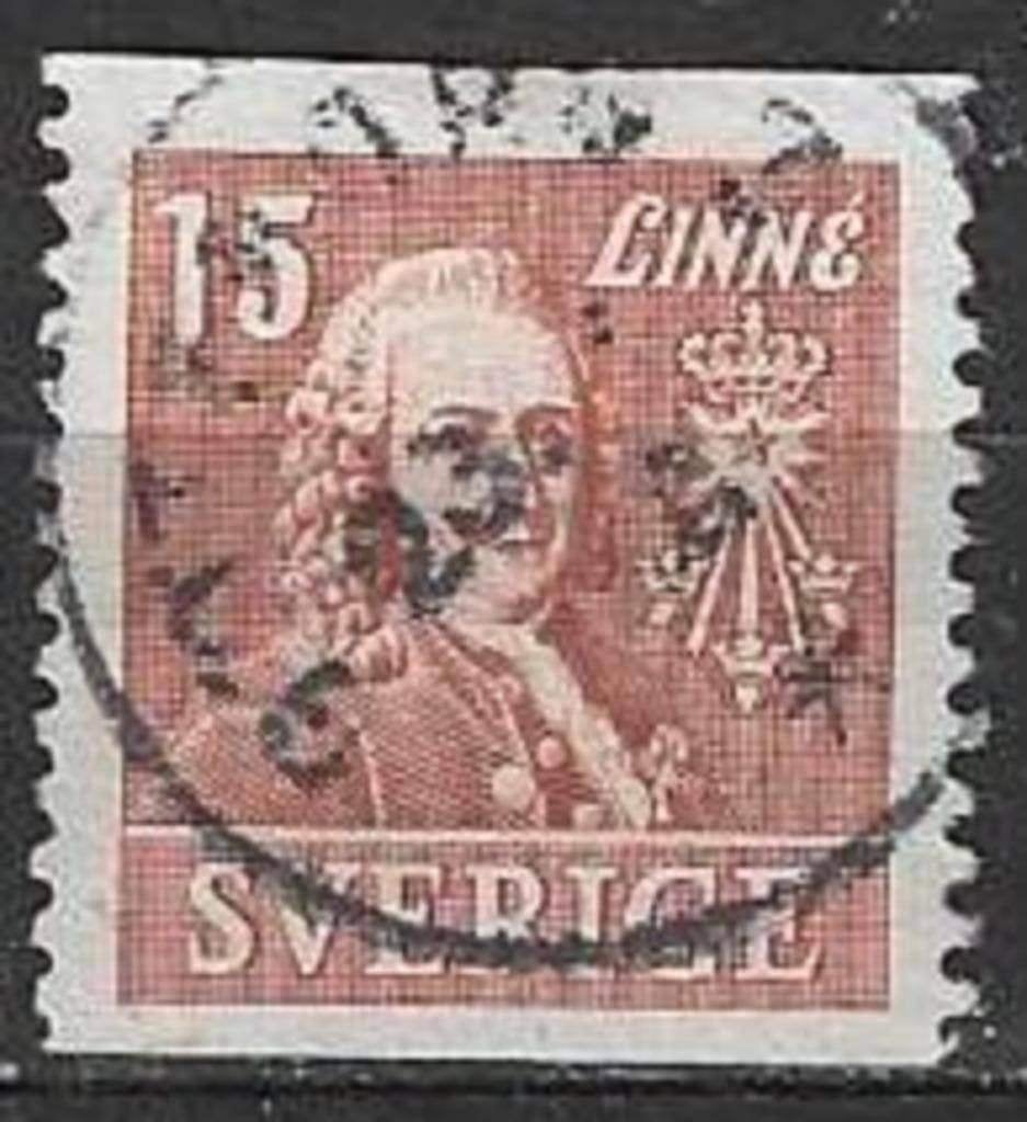 Zweden 1939 - Yvert 276 - Carl Linnaeus (ST), Verzenden, Zweden, Gestempeld
