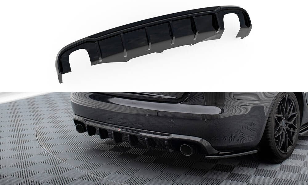 Maxton Design Central Rear Valance Geschikt Voor Audi A4 B8, Verzenden