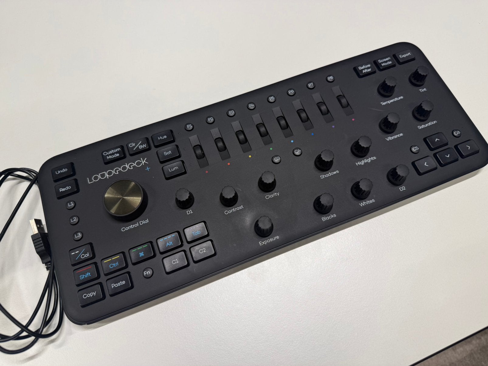 Loupedeck+ – console de contrôle Lightroom et Adobe, Enlèvement, Utilisé