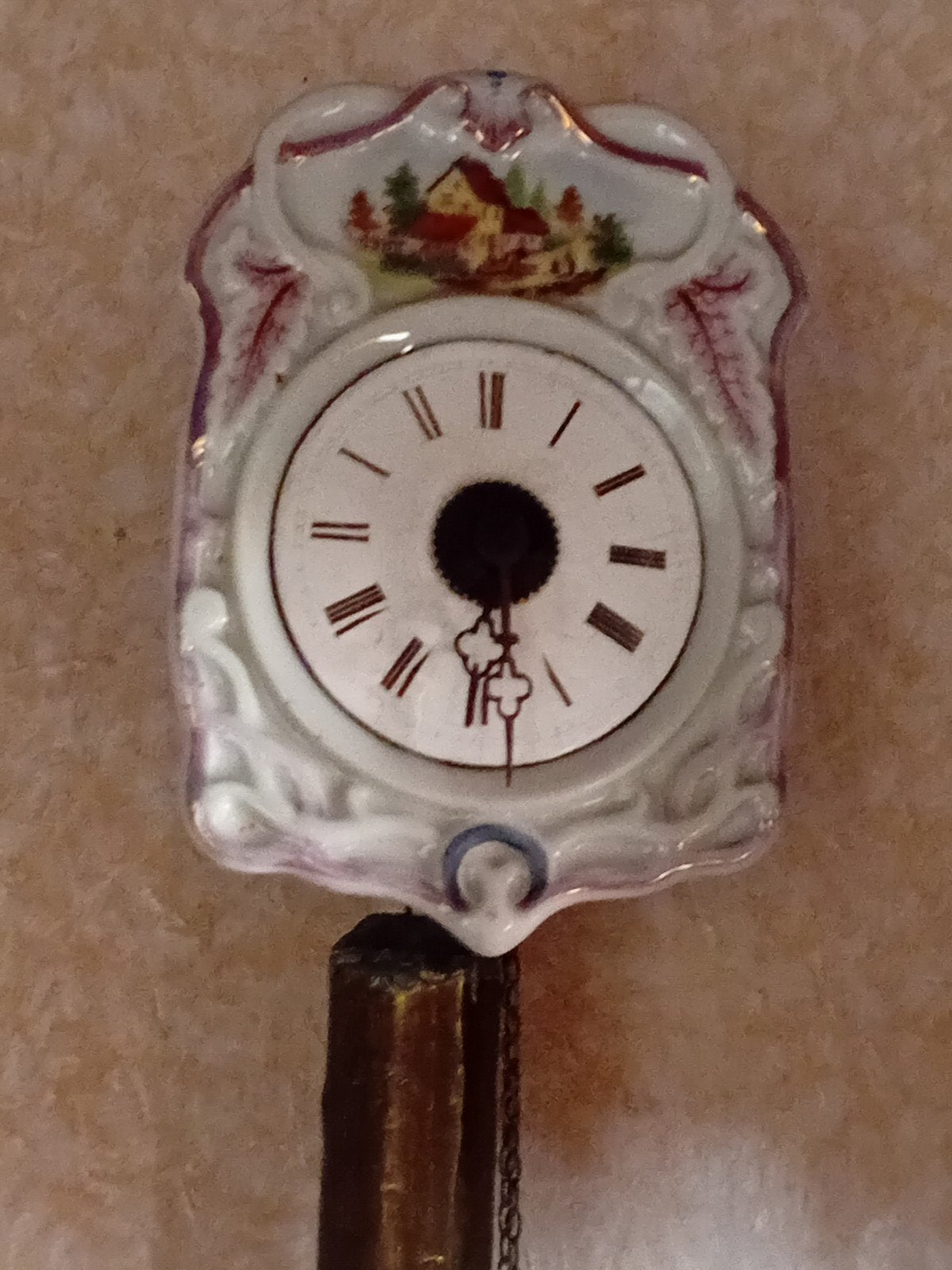 Te koop antieke klokje.⁸, Ophalen