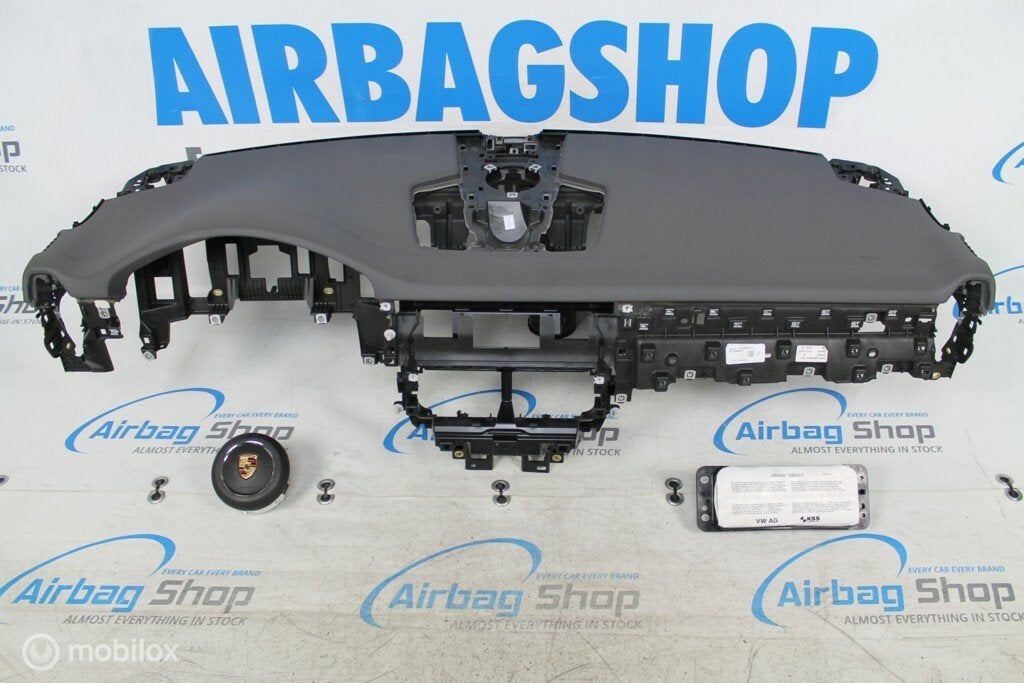 Airbag kit Tableau de bord gris Porsche Cayenne, Enlèvement ou Envoi, Utilisé