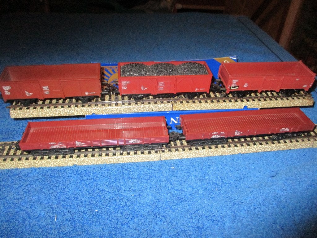 Marklin 5 wagons marchandises, Enlèvement ou Envoi, Utilisé, Wagon, Märklin