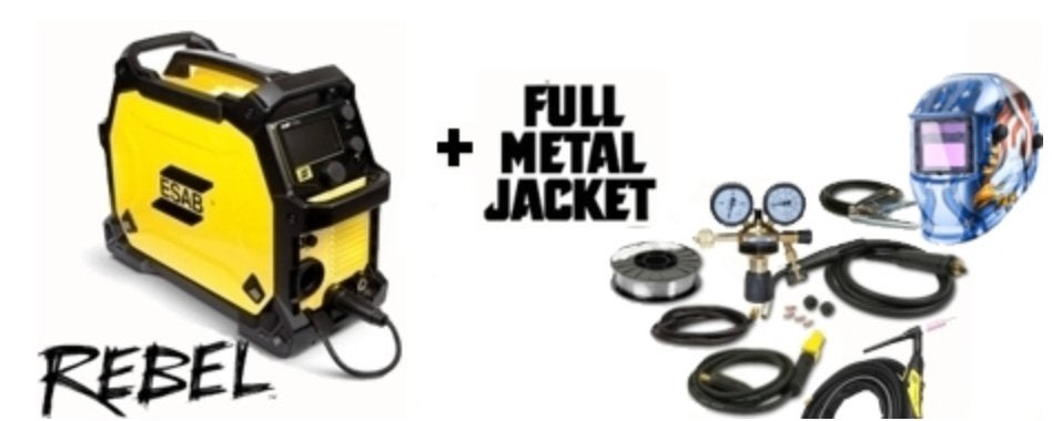 NIEUW : Esab Lasapparaat Rebel EMP 215ic MIG/MMA/Lift TIG, Bricolage & Construction, Outillage | Soudeuses, Enlèvement, Neuf, Tig