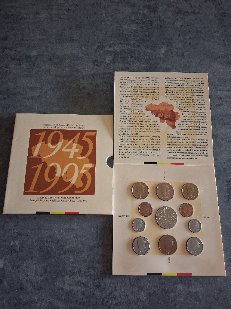 Set FDC België 1995, Postzegels en Munten, Ophalen