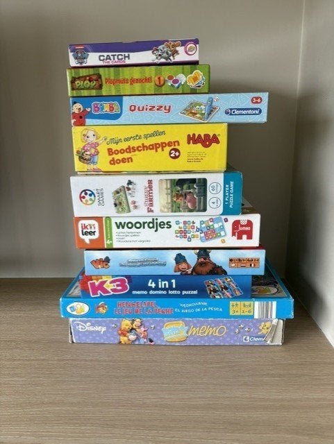 Set van gezelschapsspelen, Enfants & Bébés, Jouets | Autre, Enlèvement, Comme neuf, Garçon ou Fille