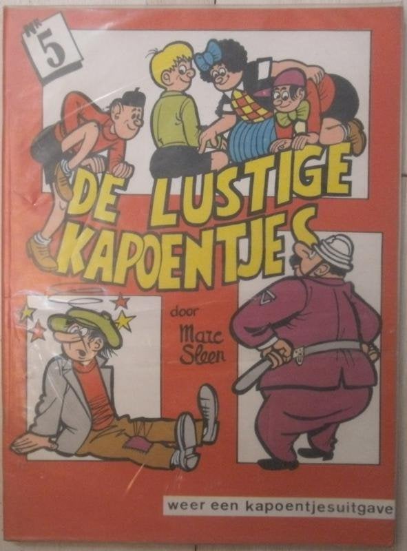De lustige kapoentjes nr 5 ( Marc Sleen ), Boeken, Ophalen of Verzenden
