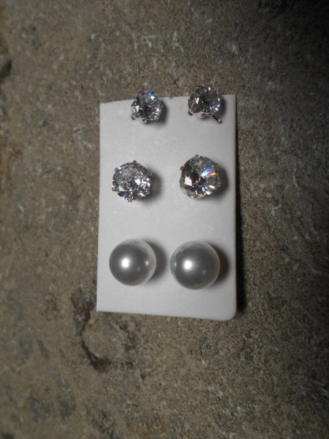 Nouveau set - 3 paires de boucles d'oreilles, Enlèvement ou Envoi, Neuf