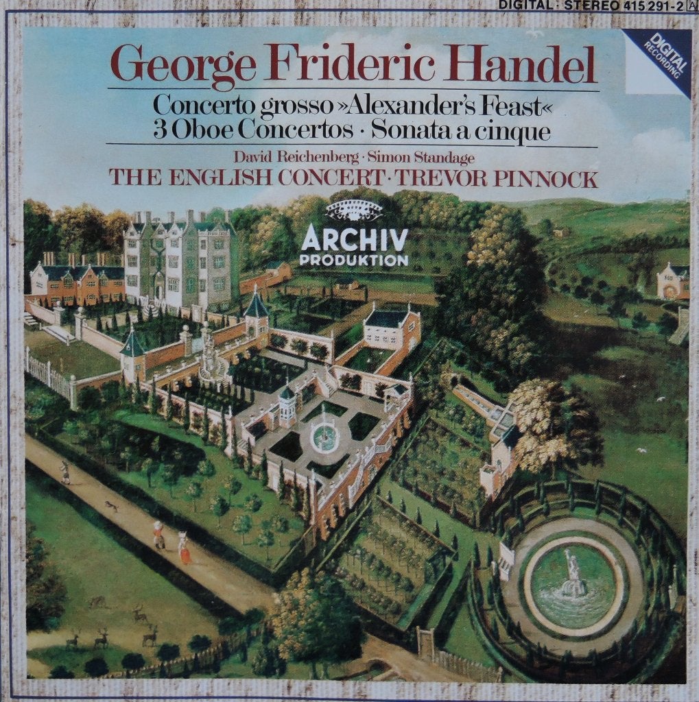 Händel/ "Alexander's Feast" ea- The English Concert/ Pinnock, Cd's en Dvd's, Ophalen of Verzenden, Zo goed als nieuw, Orkest of Ballet