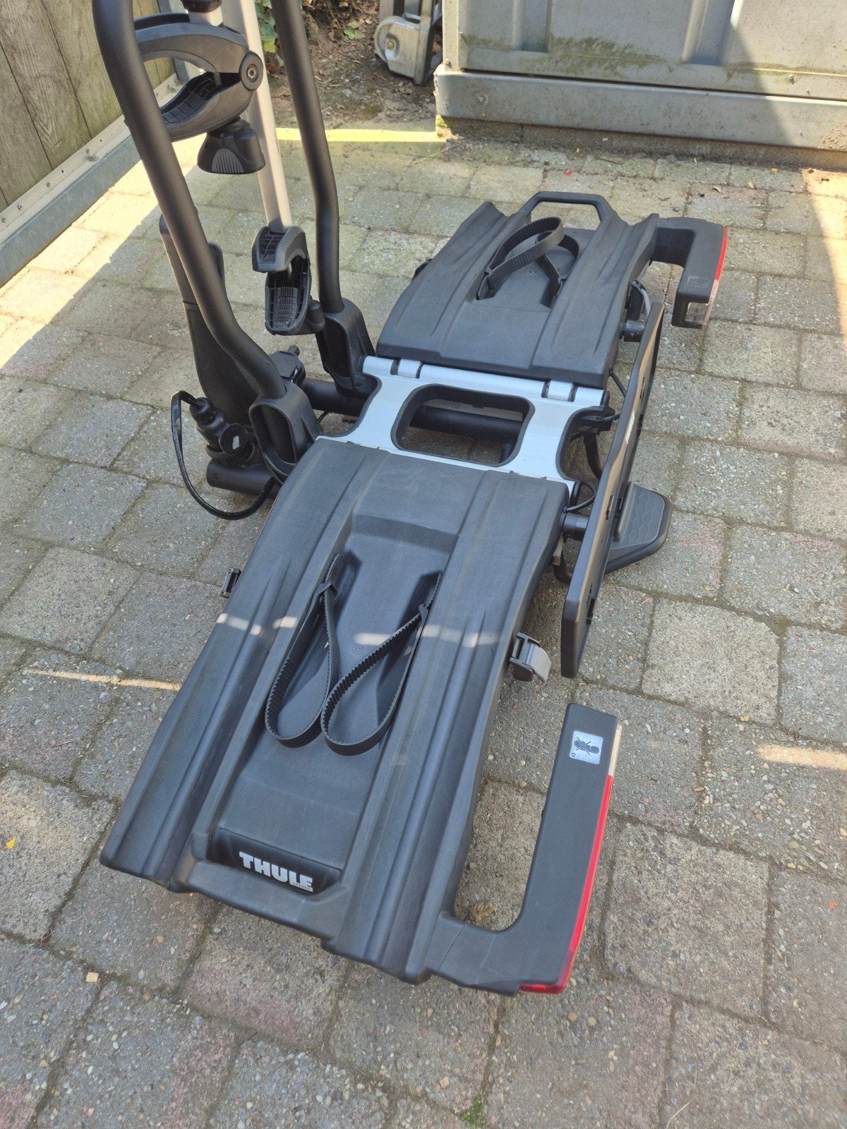 Porte-vélos Thule EasyFold XT 2, pour 2 vélos électriques, Autos : Divers, Porte-vélos, Comme neuf, Support d'attelage, 2 vélos